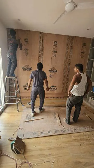 The 1963 House — joinery stage